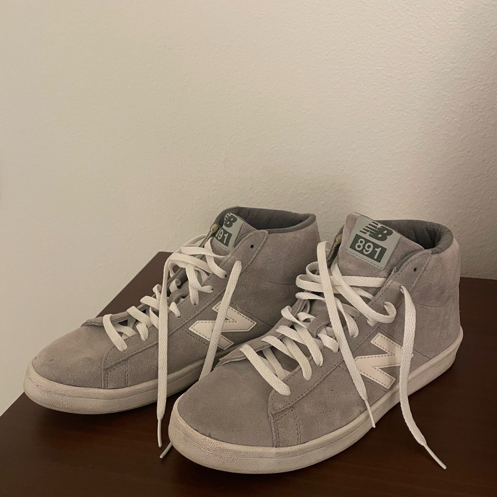 New Balance Suede Gray High-Tops men’s